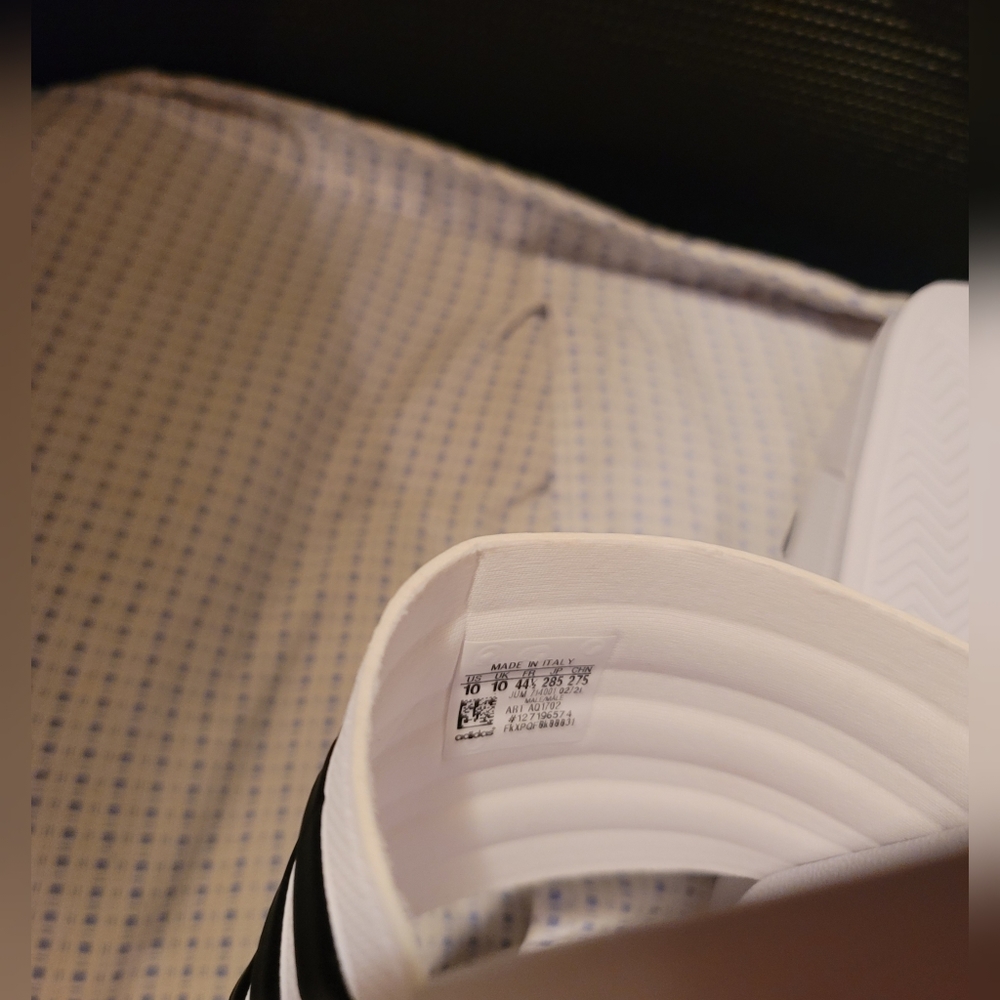 Adidas Men's Adilette Shower Slide Size 10 - Picture 6 of 6